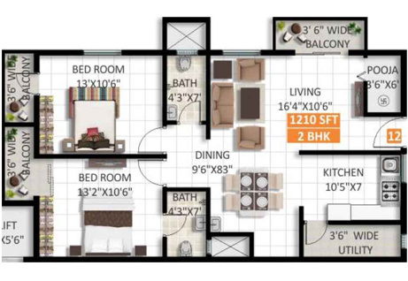  srivalli nivas Floor Plan Floor Plan