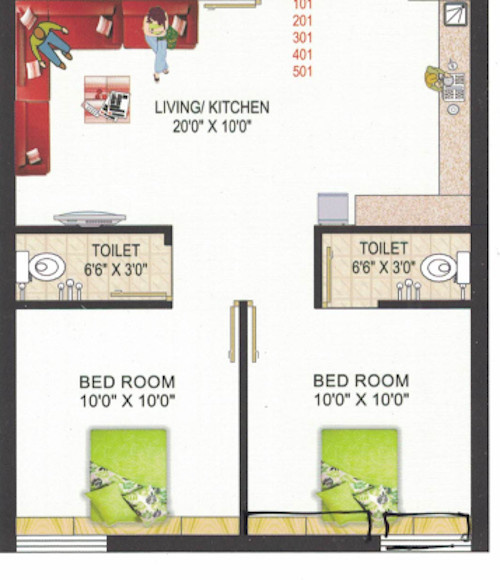 fortune villa Floor Plan Lower Ground Floor Plan