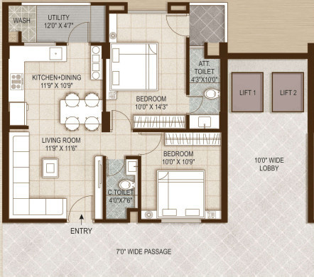 elite Floor Plan Floor Plan