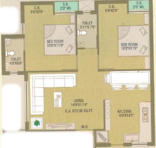  shubham-heritage Floor Plan Floor Plan