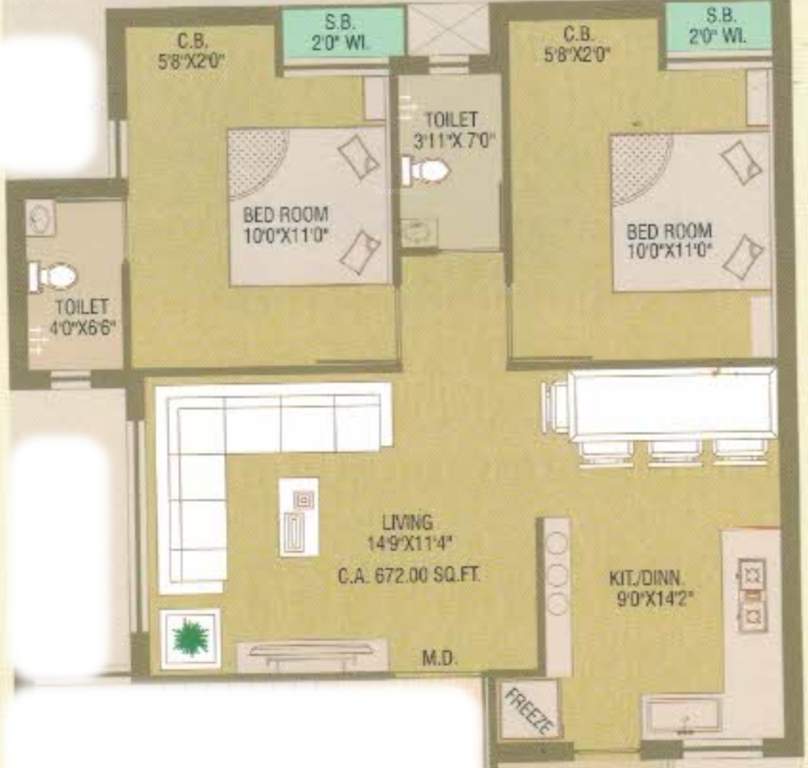  shubham heritage Floor Plan Floor Plan