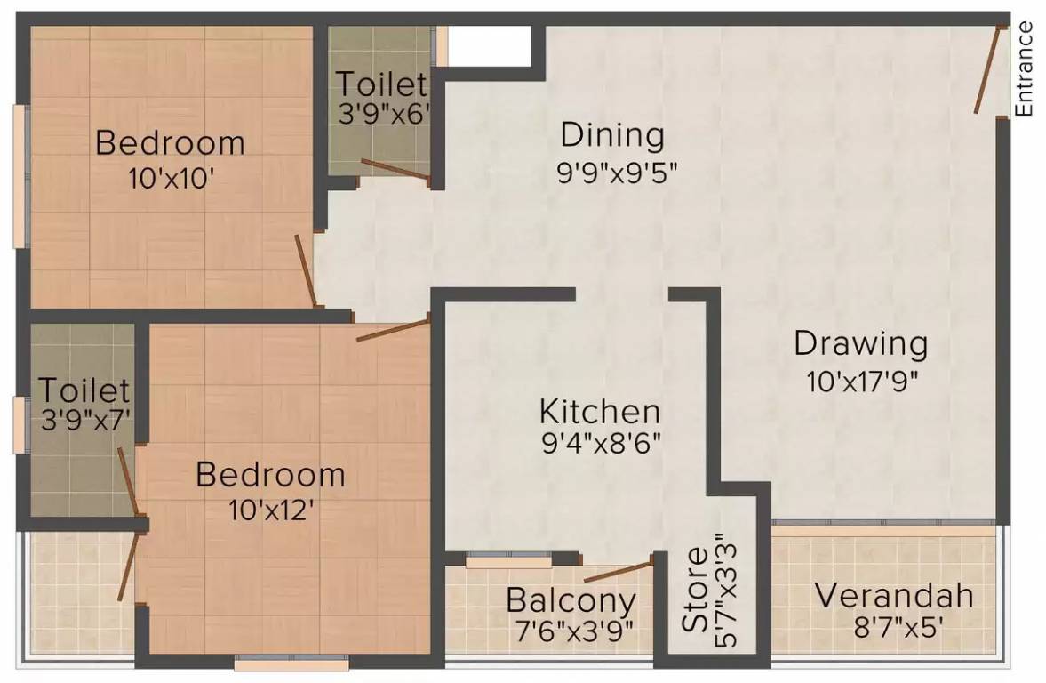  vihar 2 Floor Plan Floor Plan