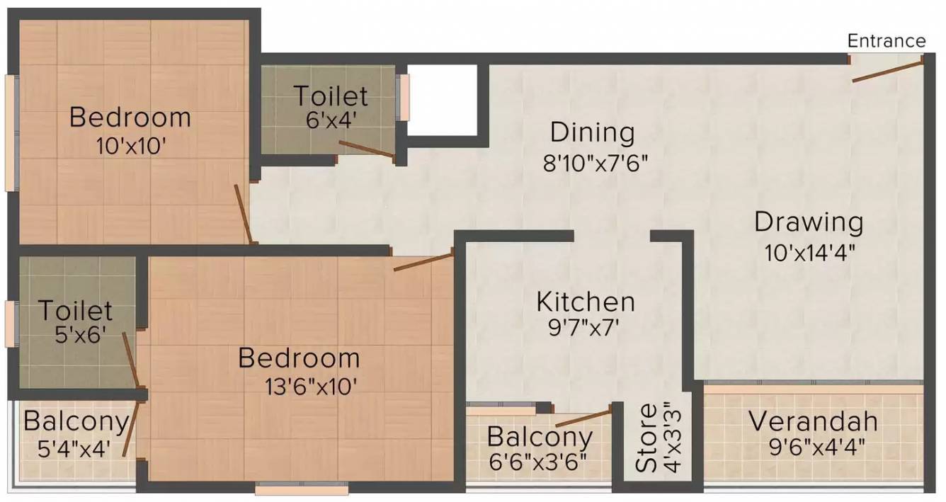  vihar 2 Floor Plan Floor Plan