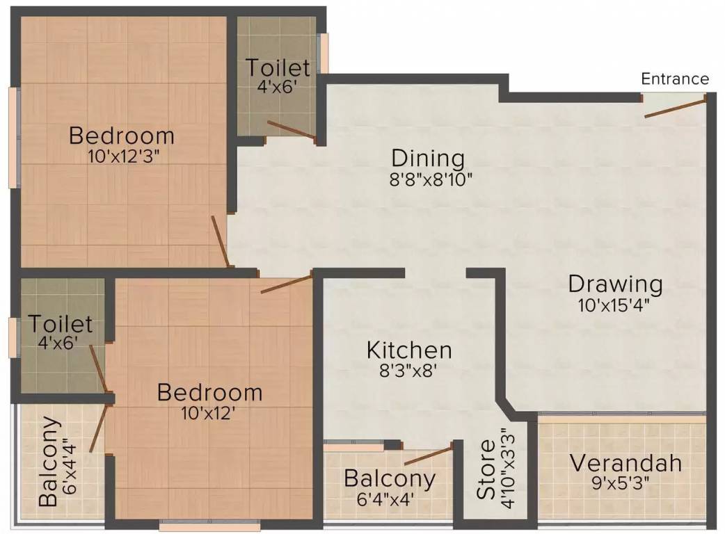  vihar 2 Floor Plan Floor Plan