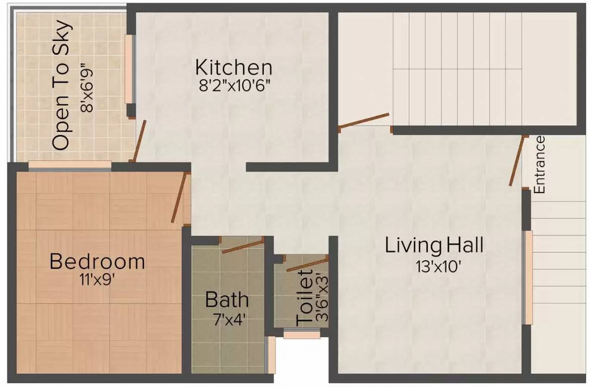  anjana park phase ii Floor Plan Ground Floor Plan