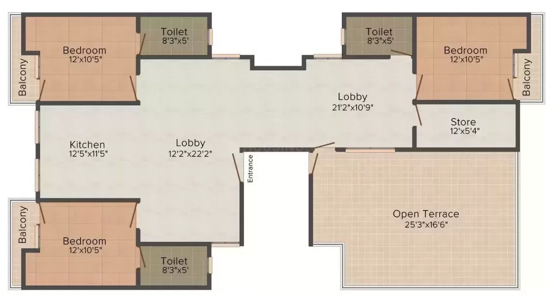  apartment Floor Plan Floor Plan
