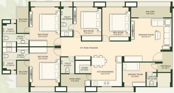  brij-green Floor Plan Floor Plan