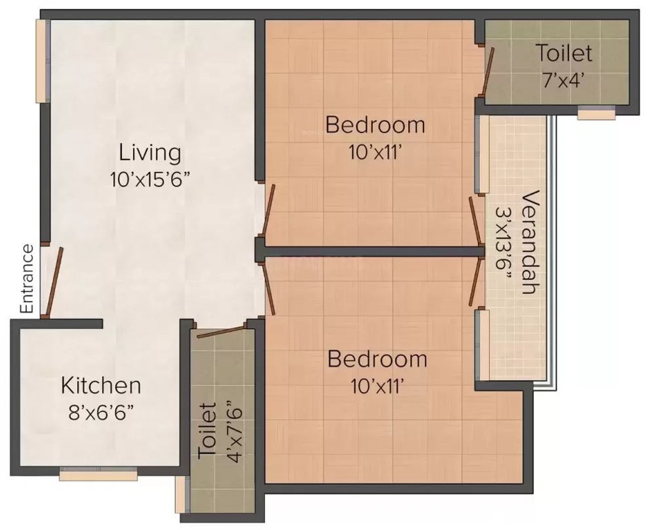 south delhi apartments Floor Plan Floor Plan