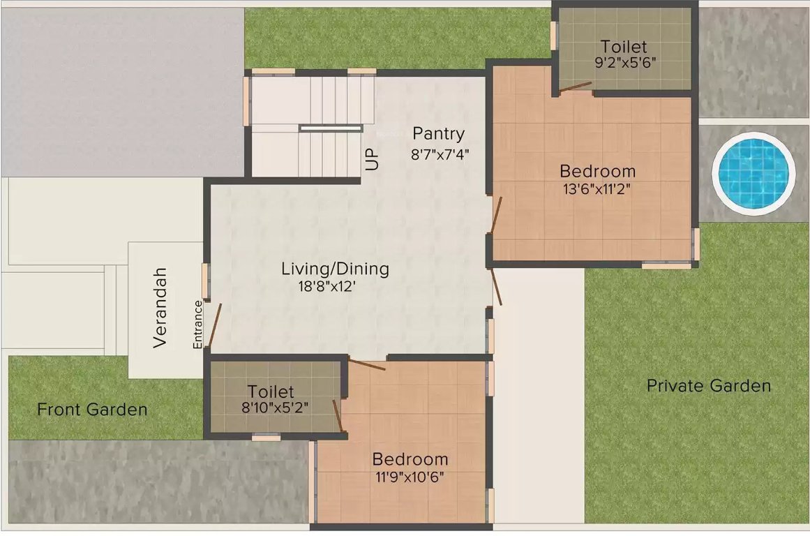  da vinci Floor Plan Ground Floor Plan