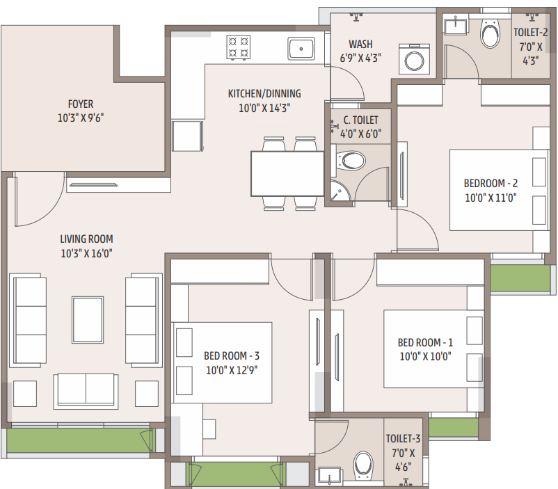  sarva Floor Plan Floor Plan