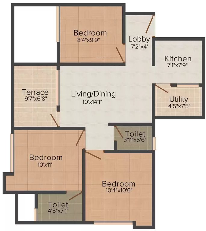  urbangram kondhawe dhawade Floor Plan Floor Plan