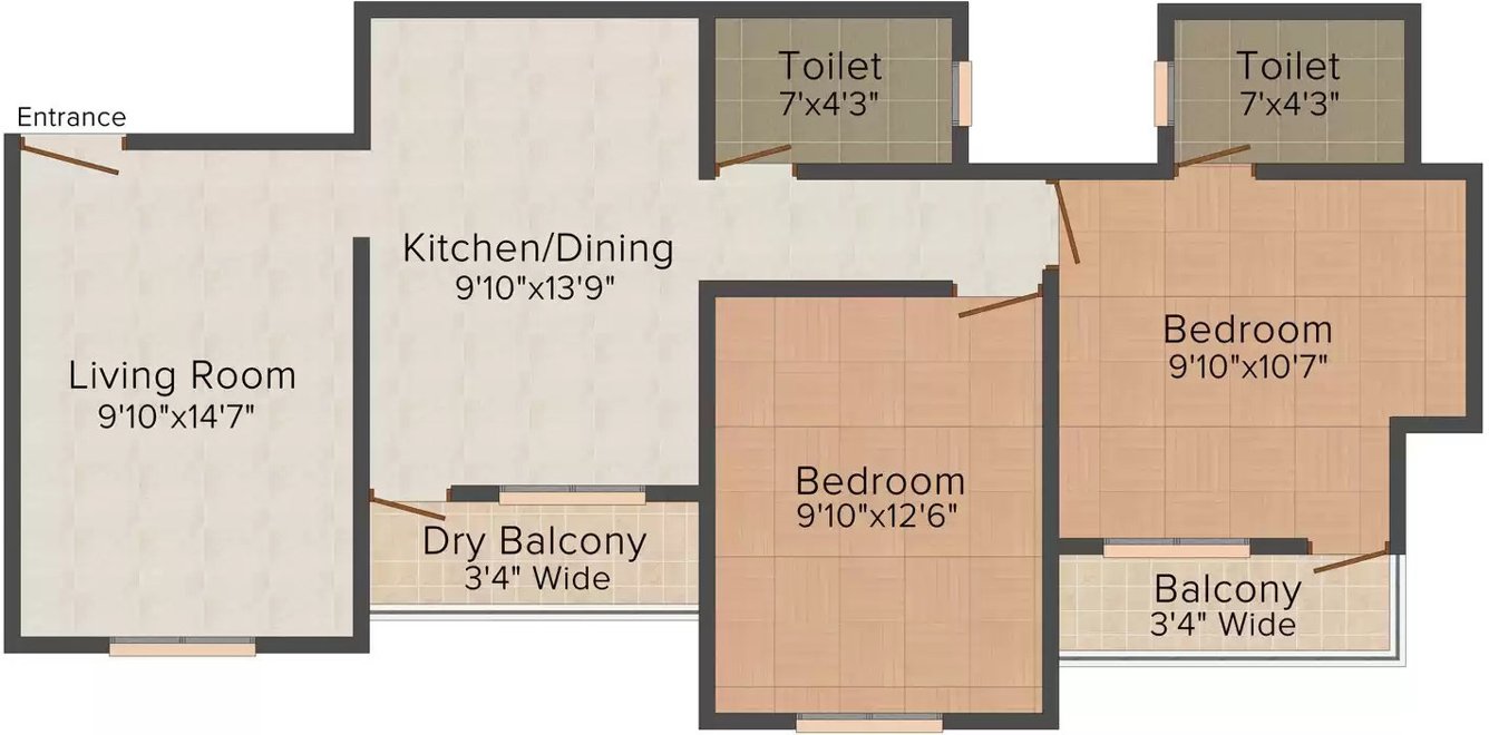  radhakrishna residency Floor Plan Floor Plan