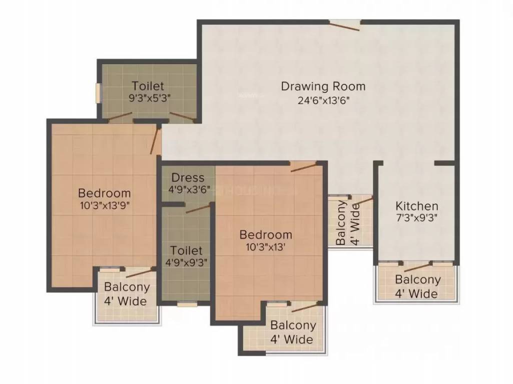 Floor Plan imperial court roorkee Floor Plan Floor Plan
