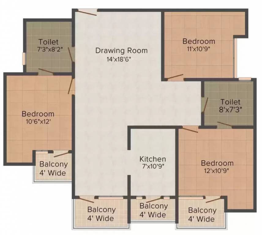 Floor Plan imperial court roorkee Floor Plan Floor Plan