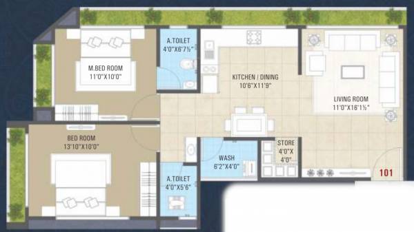  amba-luxuria-phase-1 Floor Plan Floor Plan