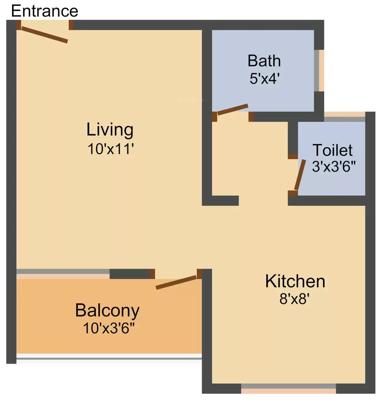  land-infra-maharaja-sankul Floor Plan Floor Plan
