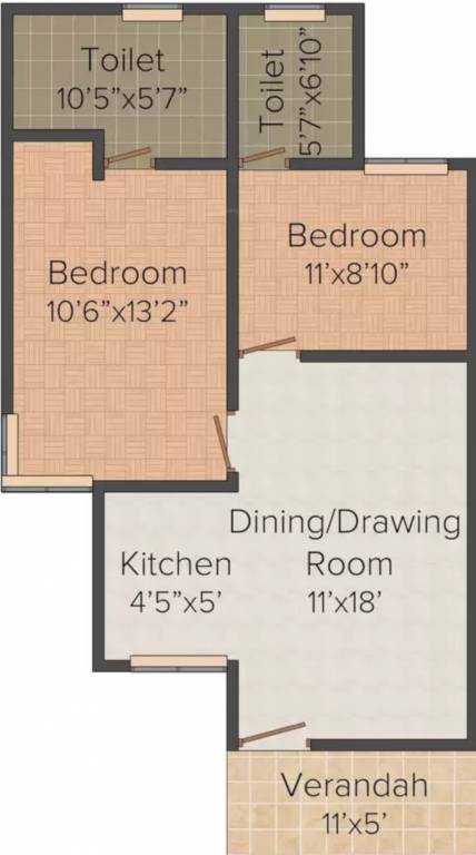 radha brij vasundhara Floor Plan Floor Plan