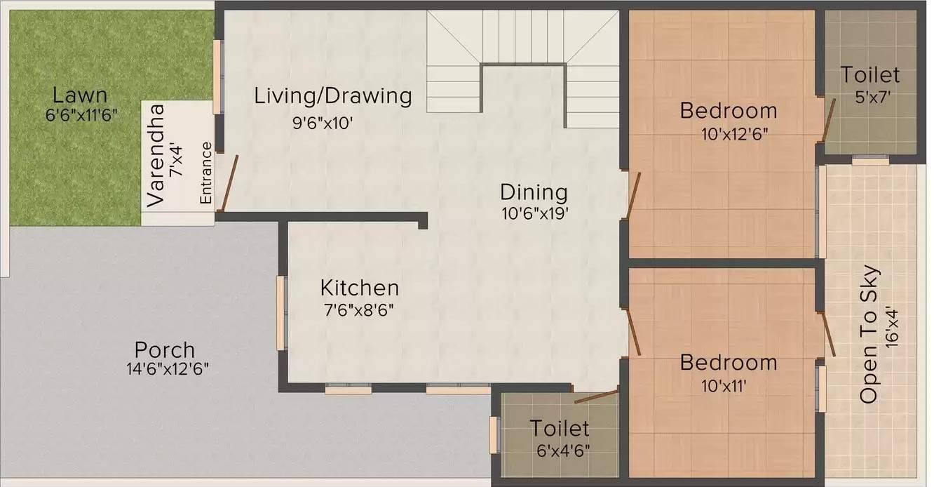  enclave paradise Floor Plan Lower Ground Floor Plan
