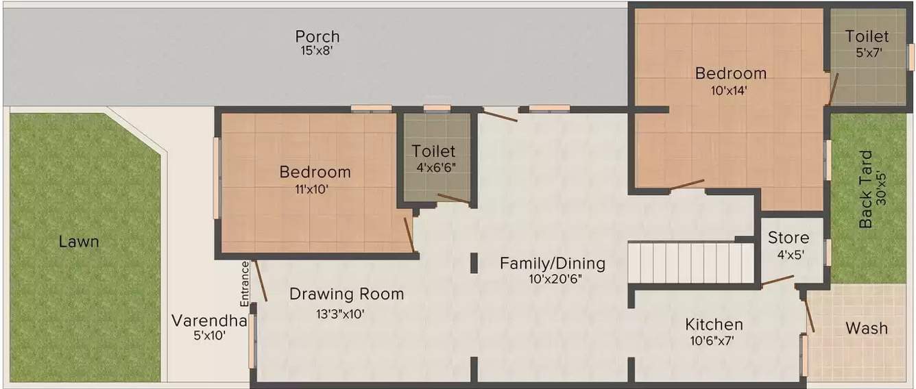  enclave paradise Floor Plan Lower Ground Floor Plan