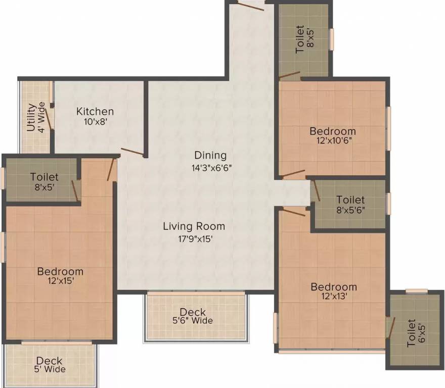 sector 94 apartment Floor Plan Floor Plan