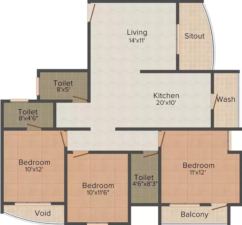  sai labh enclave Floor Plan Floor Plan