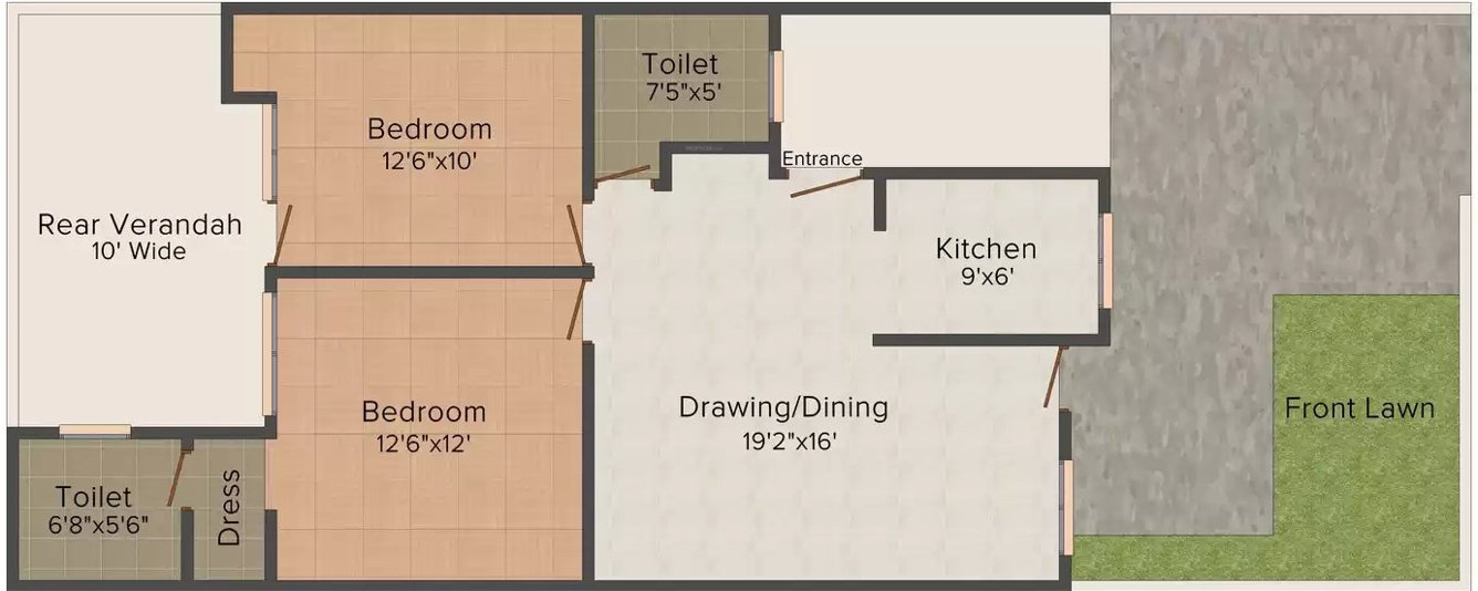  residency Floor Plan First Floor Plan