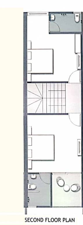 Second Floor Plan tulsi residency Floor Plan Second Floor Plan