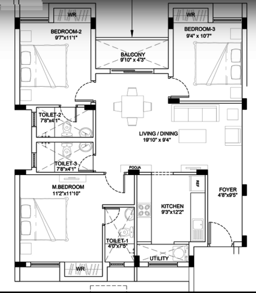 centre point phase 3 Floor Plan Floor Plan