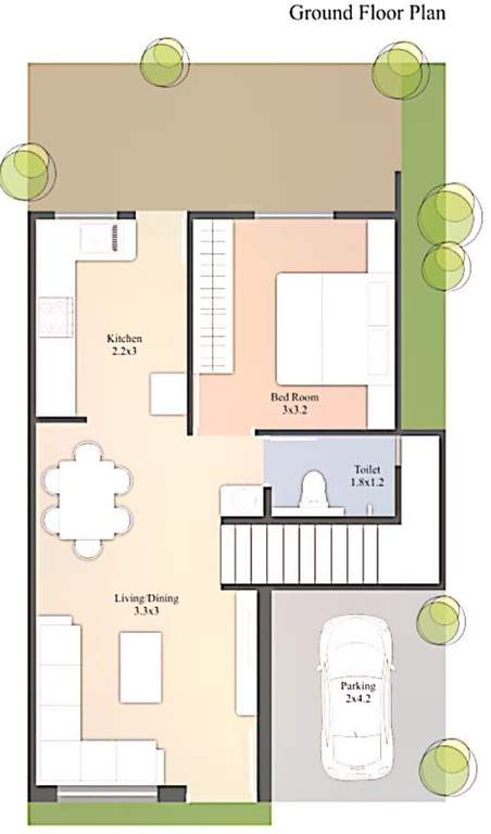  samruddhi mansions Floor Plan Ground Floor Plan