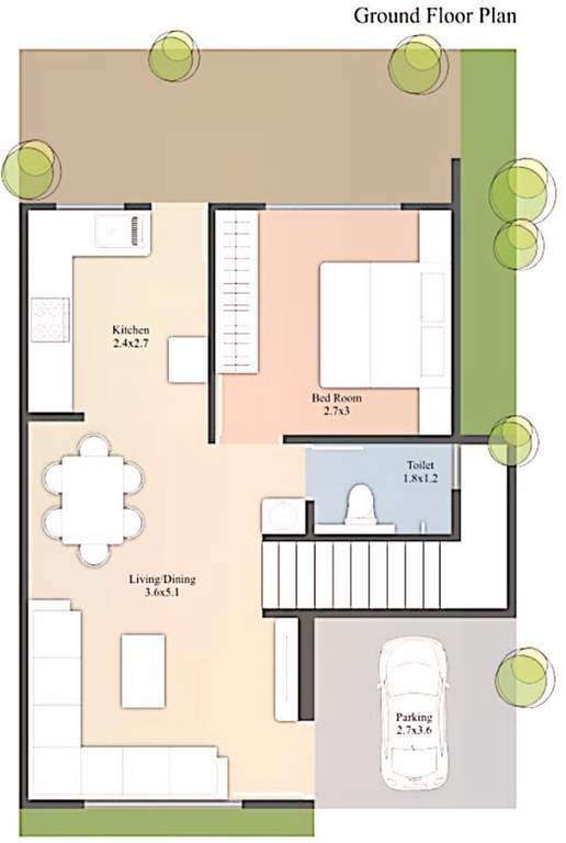  samruddhi mansions Floor Plan Ground Floor Plan