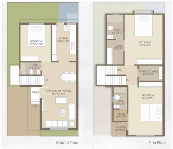  shivam-bungalows Floor Plan Floor Plan