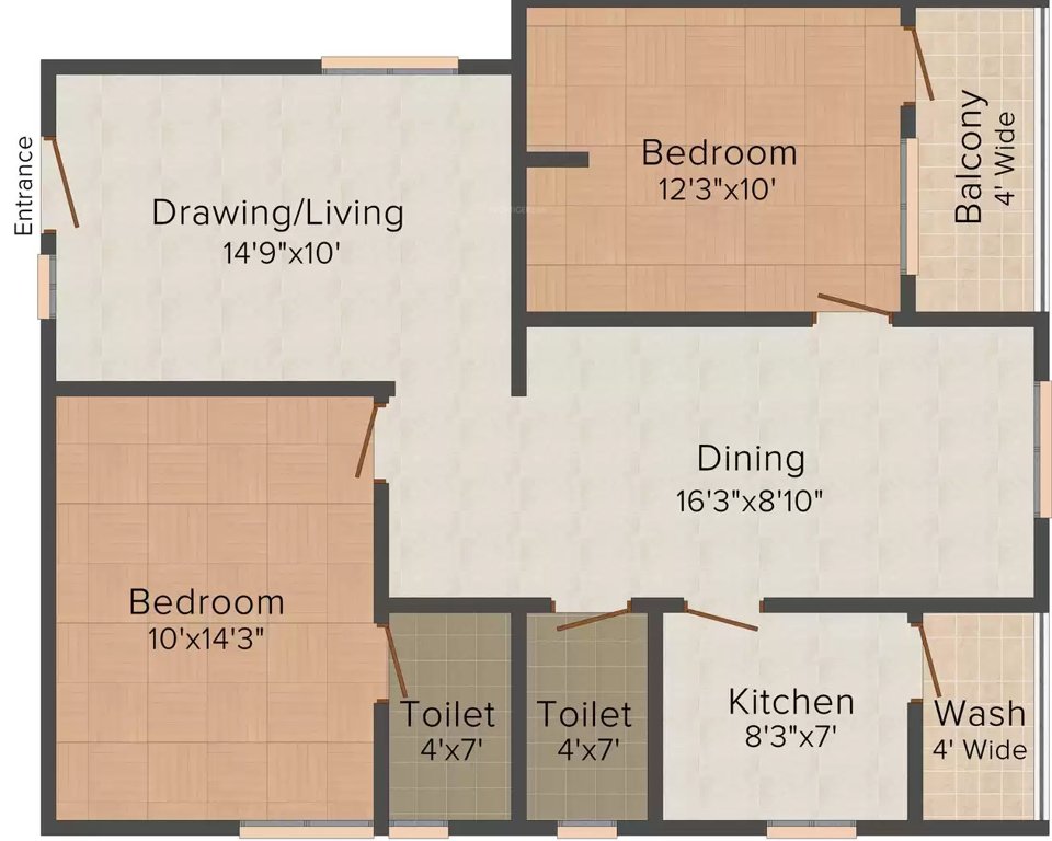  pride 1 Floor Plan Floor Plan