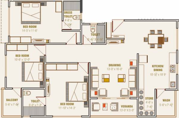  r-v-heights Floor Plan Floor Plan