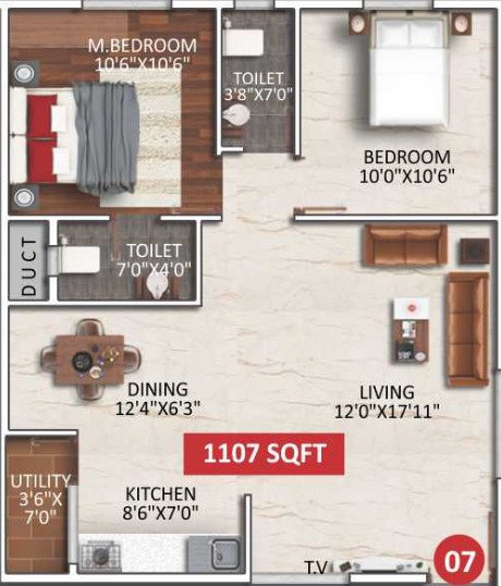  park square Floor Plan Floor Plan