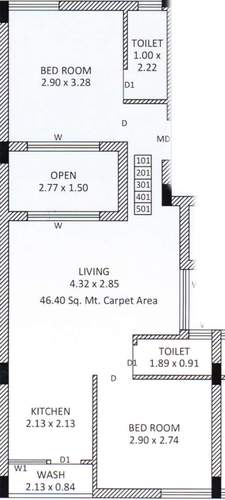 Floor Plan madhav-apartment Floor Plan Floor Plan