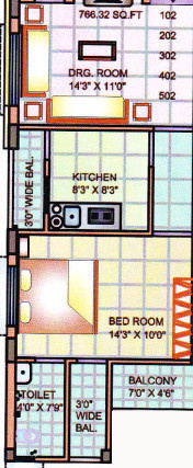  dr sidi residency Floor Plan Floor Plan