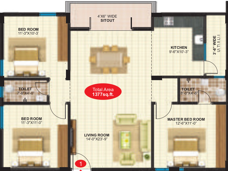  elite ii Floor Plan Floor Plan