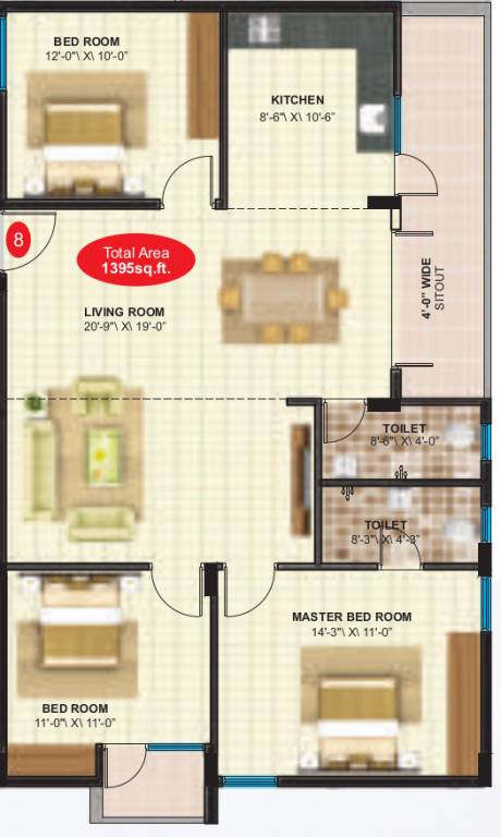  elite ii Floor Plan Floor Plan