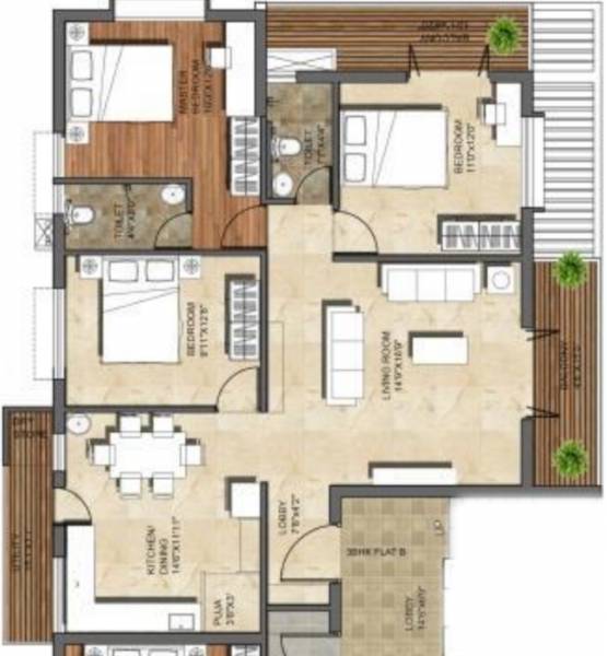  cyprus-oak Floor Plan Floor Plan