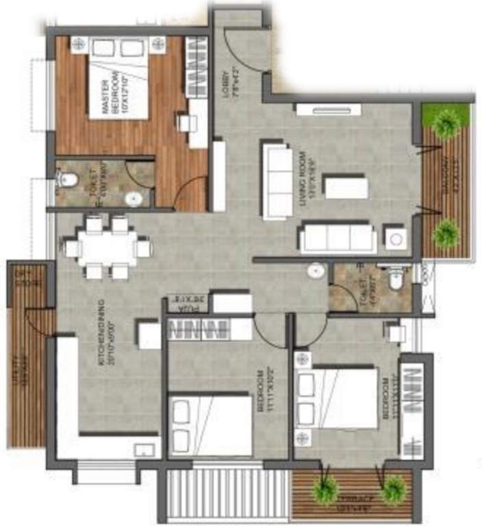  cyprus oak Floor Plan Floor Plan