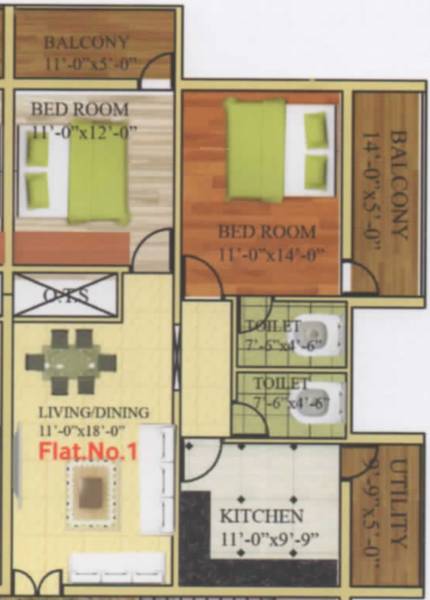 Floor Plan hayyat-residency Floor Plan Floor Plan