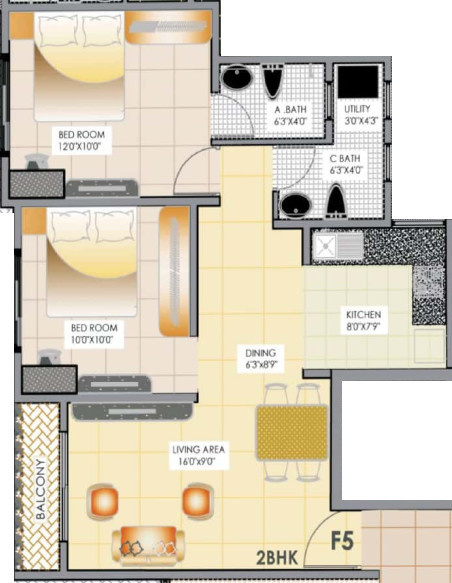  venus-apartment Floor Plan Floor Plan