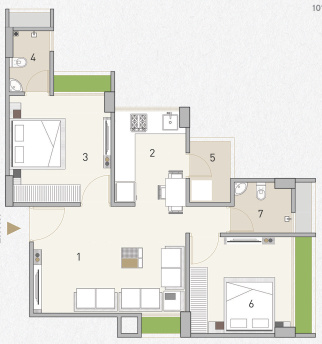  apartment Floor Plan Floor Plan