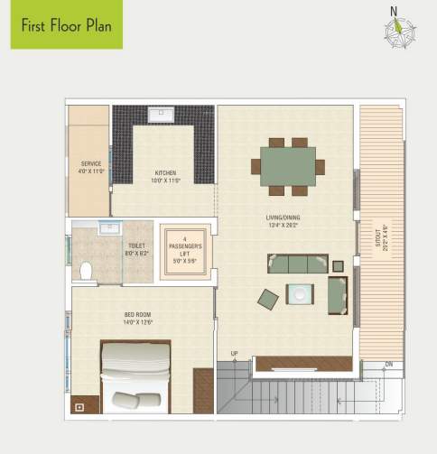  the groove Floor Plan First Floor Plan