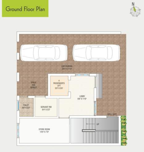  the groove Floor Plan Ground Floor Plan