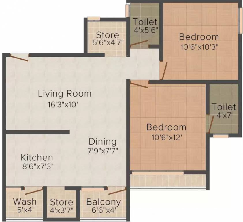  serene lifestyle Floor Plan Floor Plan