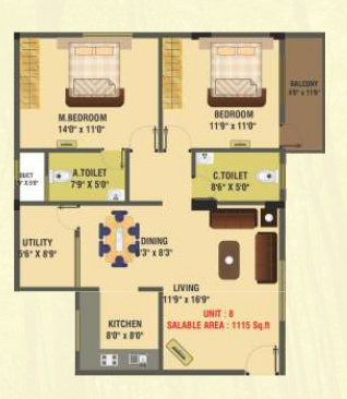 gardenia Floor Plan Floor Plan