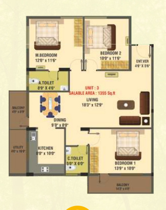  gardenia Floor Plan Floor Plan