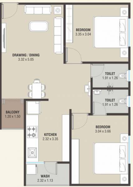  kamdhenu-residency Floor Plan Floor Plan