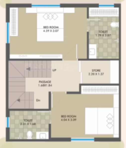  redcoral-24 Floor Plan First Floor Plan